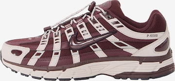 Nike Sportswear Matalavartiset tennarit 'P-6000' värissä punainen: etupuoli