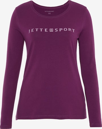 Jette Sport Shirt in Lila: predná strana