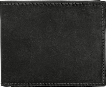 Bagan Portemonnaie in Schwarz: Vorderseite