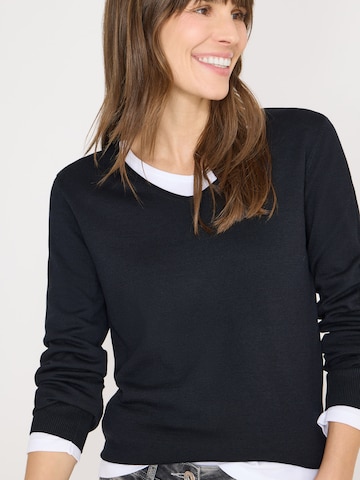 CECIL Pulóver - kék: elől