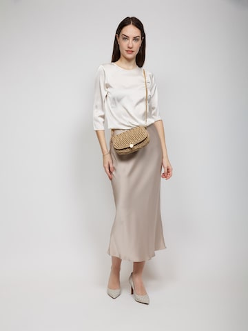 Michael Kors - Bolso de hombro 'Mila' en beige