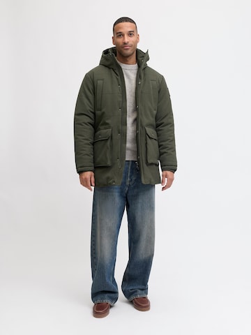 JACK & JONES Vinterparka 'JWHFINN' i grøn