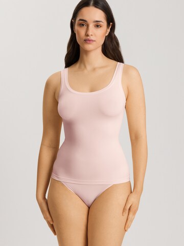 Hanro - Top ' Touch Feeling ' em rosa: frente