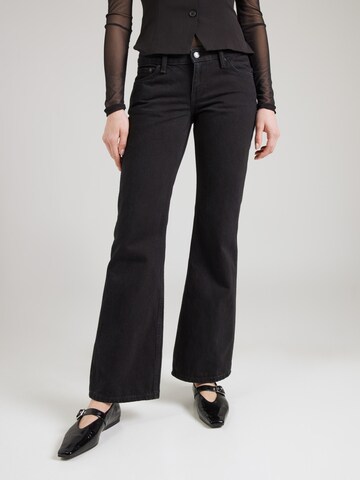 Bootcut Jeans 'Nova' di WEEKDAY in nero: frontale