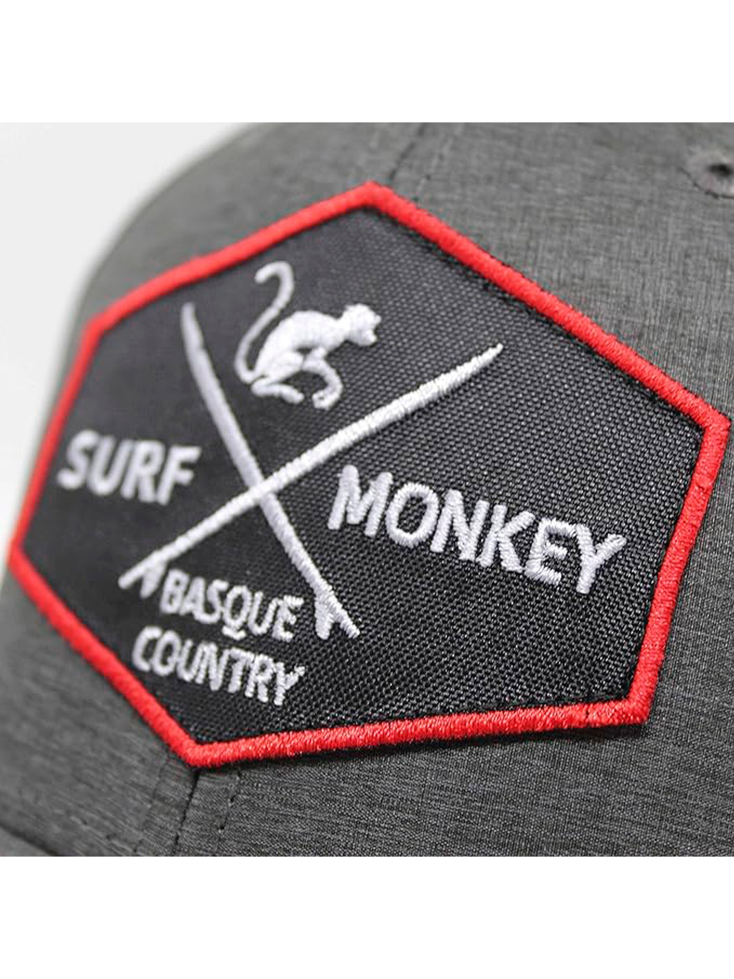 Cappello da baseball sportivo di Surf Monkey in nero