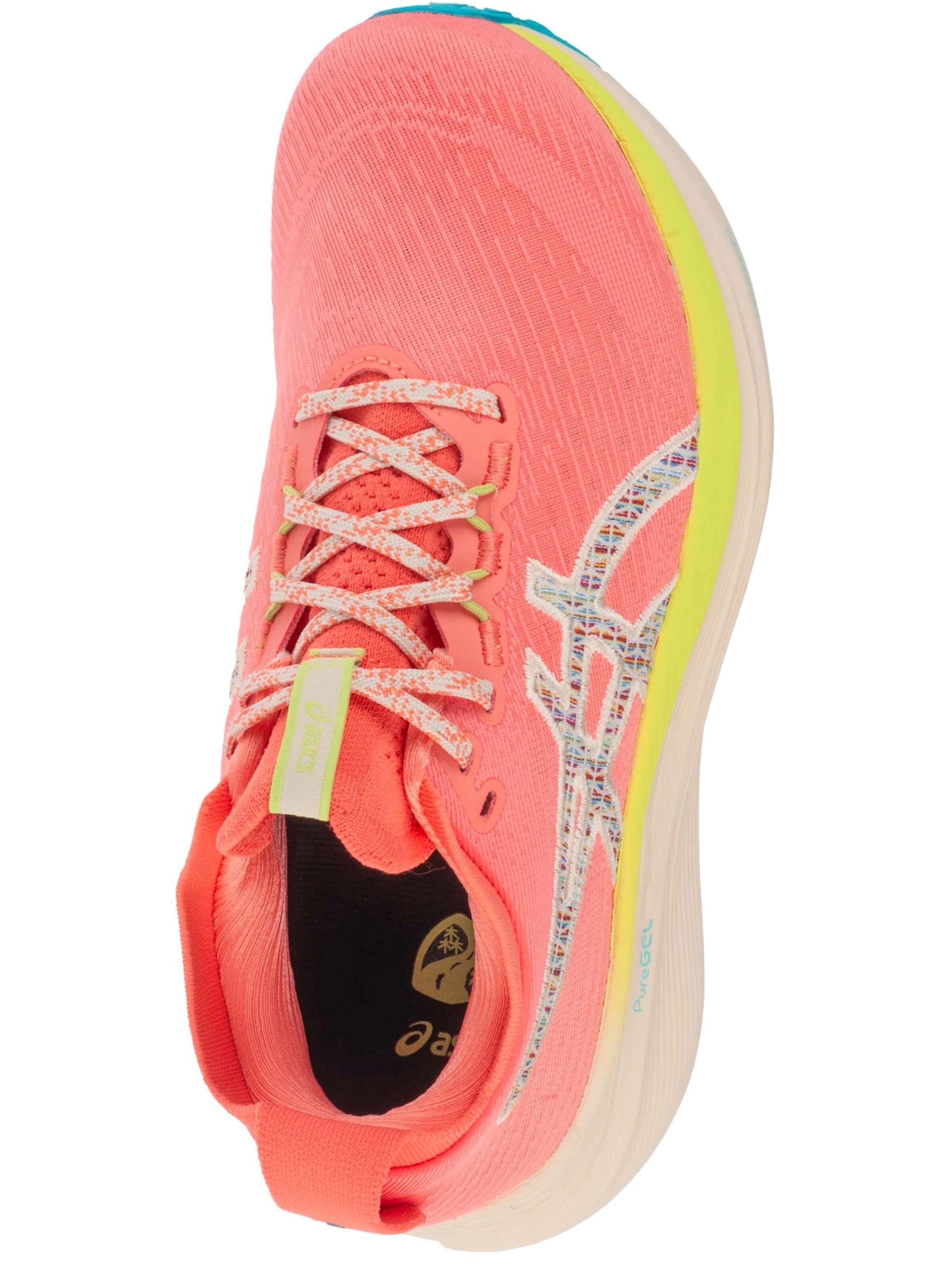 Chaussure de course 'Gel-Nimbus 27 TR' ASICS en rose