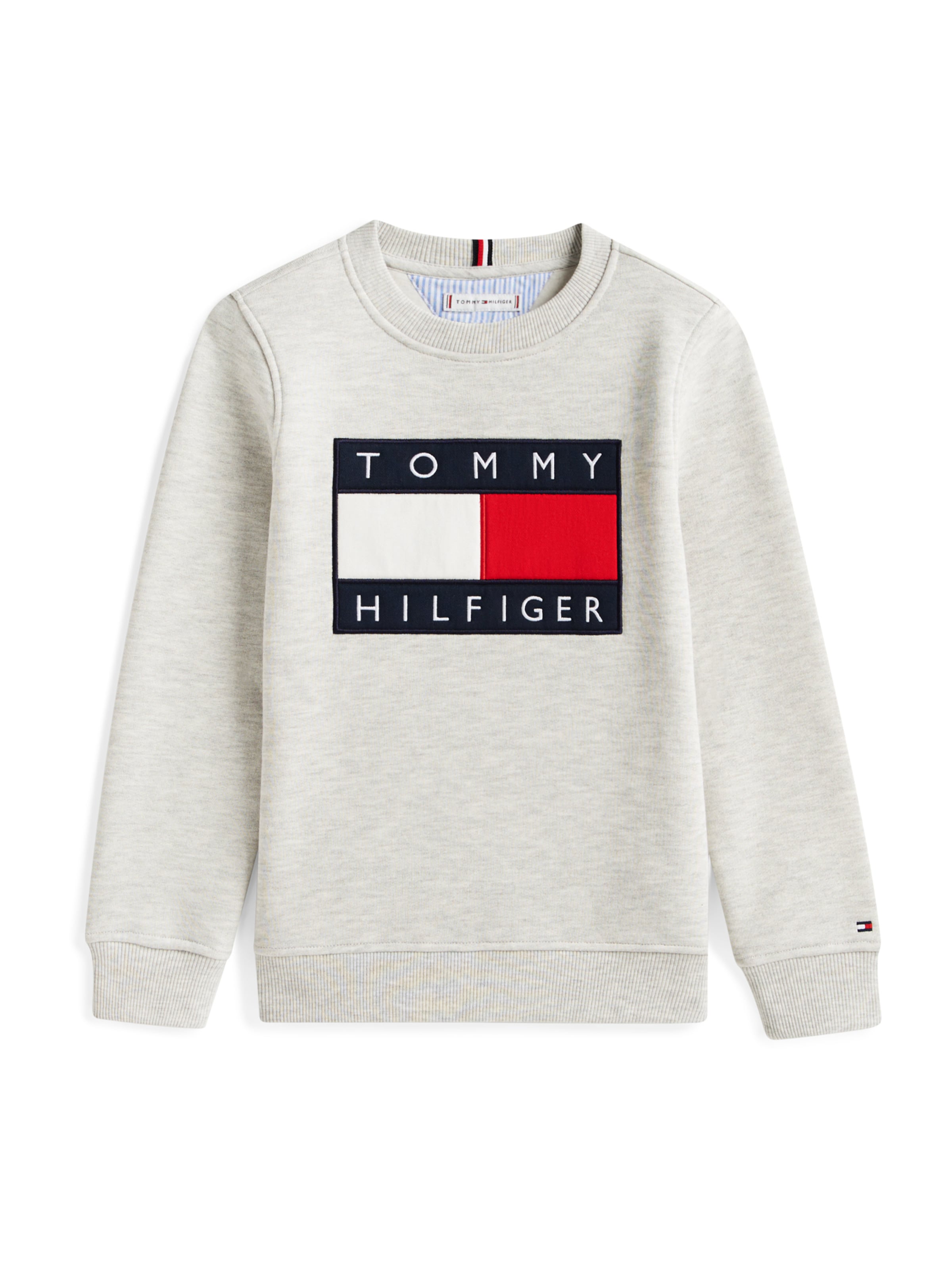 TOMMY HILFIGER Dressipluus 'HERITAGE', värv hall: eest vaates