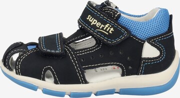 SUPERFIT Sandale in Blau