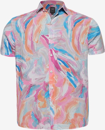 Campus Sutra Regular fit Overhemd 'Juan ' in Gemengde kleuren: voorkant
