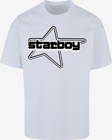 9N1M SENSE Shirt 'Starboy' in Wit: voorkant