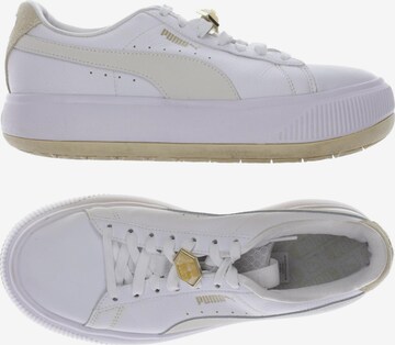 PUMA Sneakers & Trainers in 40,5 in White: front