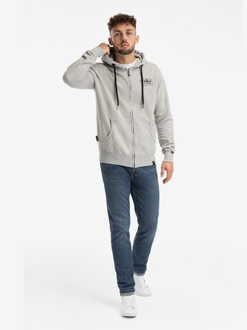 SPITZBUB Sweatjacke ' Valentin ' in Grau