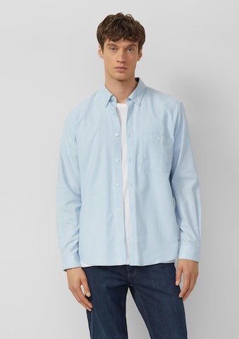Coupe regular Chemise s.Oliver en bleu : devant
