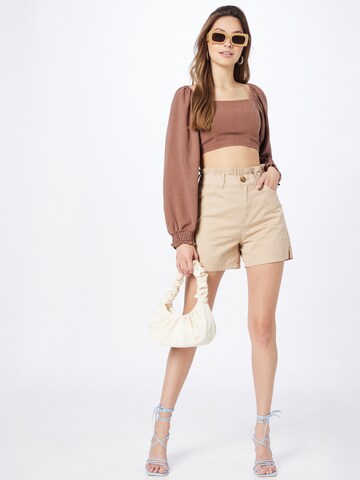 Regular Pantalon Hailys en beige