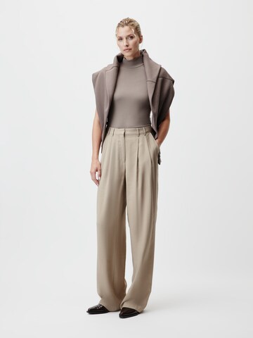 LeGer by Lena Gercke Regular Hose 'Draco' in Beige