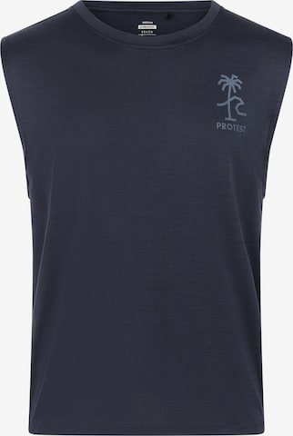 PROTEST Funktionsshirt 'PRTCanwood' in Blau: Vorderseite