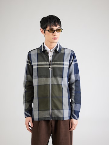 Barbour Regular fit Tussenjas 'Lannich' in Groen: voorkant