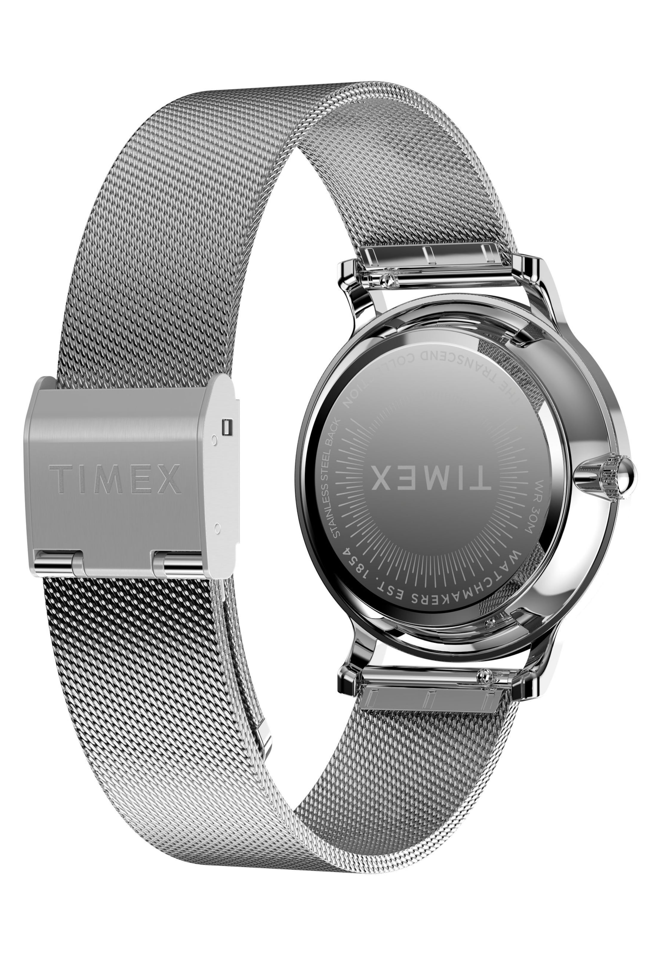 TIMEX Analoguhr in Silber