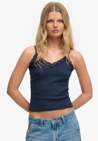 Haut 'Essential' Superdry & Co en bleu : devant