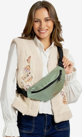 Cabaia Gürteltasche '2IN1 Small Riverdale' in Grün: Vorderseite