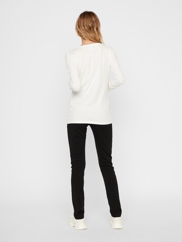 MAMALICIOUS Tapered Trousers 'Alba' in Black