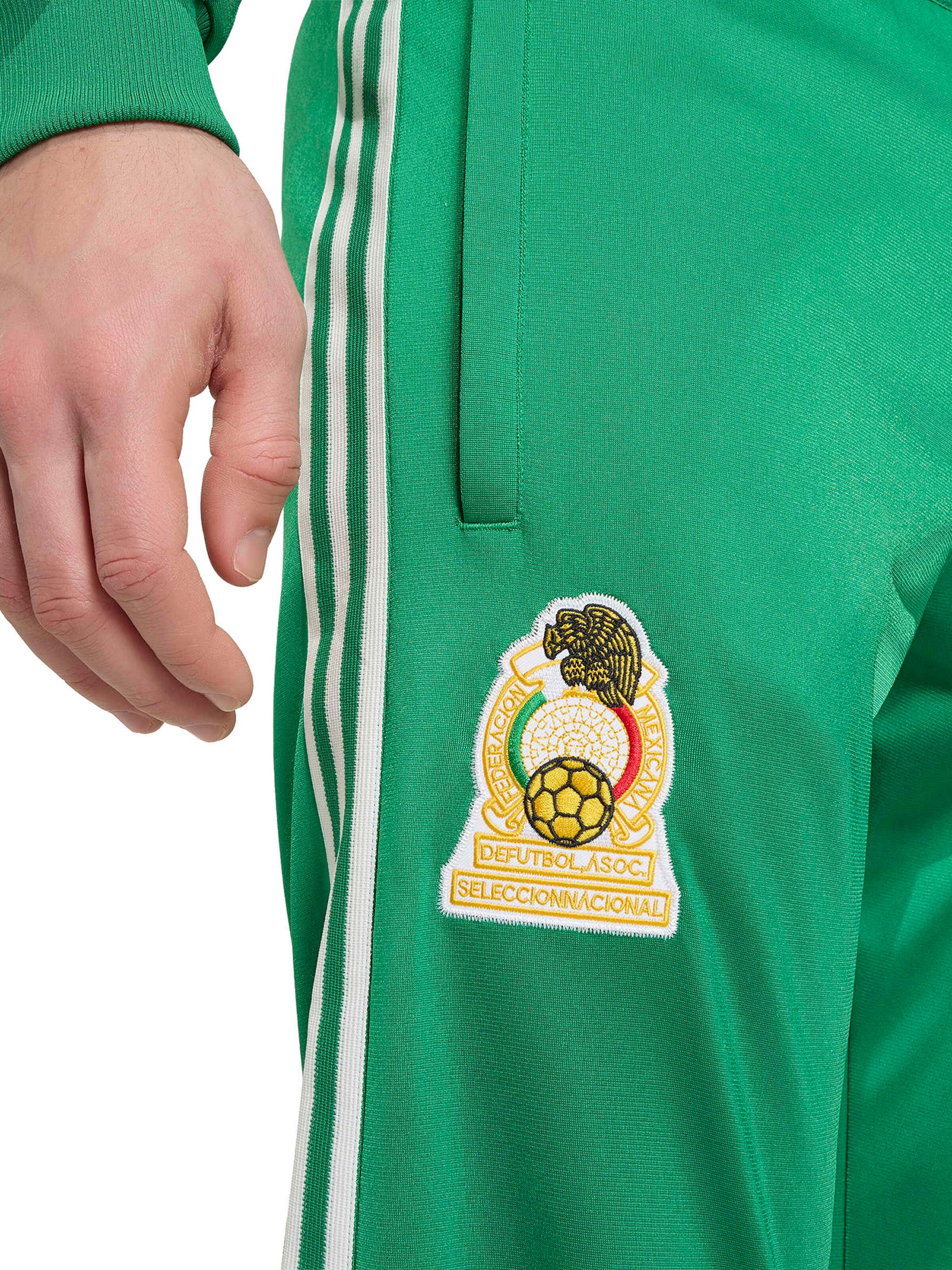 Slimfit Pantaloni sport 'Mexiko 1986' de la ADIDAS PERFORMANCE pe verde