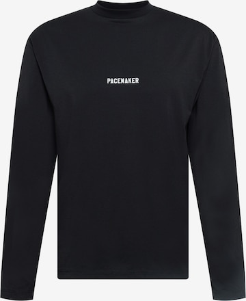 T-Shirt Pacemaker en noir : devant