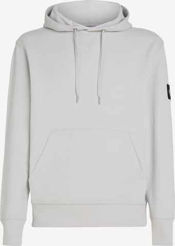 Calvin Klein Jeans Sweatshirt in Grey: front