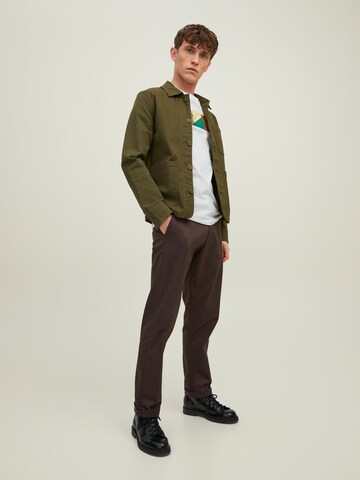 JACK & JONES T-Shirt 'SUNSTRIKE' in Weiß