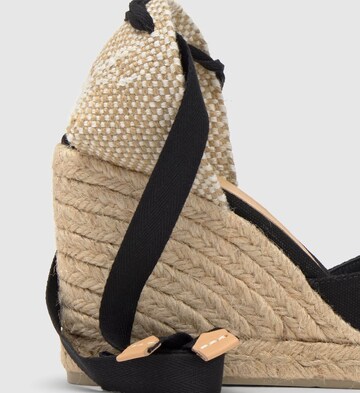 Castañer Espadrilles 'Carina' in Zwart