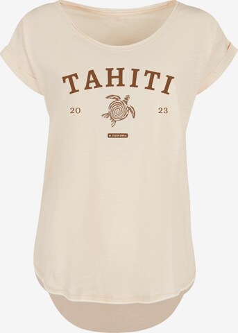 F4NT4STIC Shirt 'Tahiti' in Beige: front