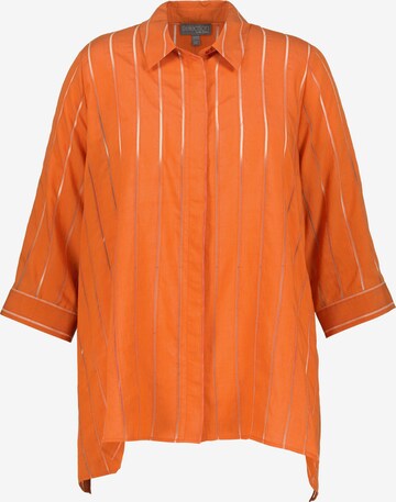 Ulla Popken Blouse in Orange: front