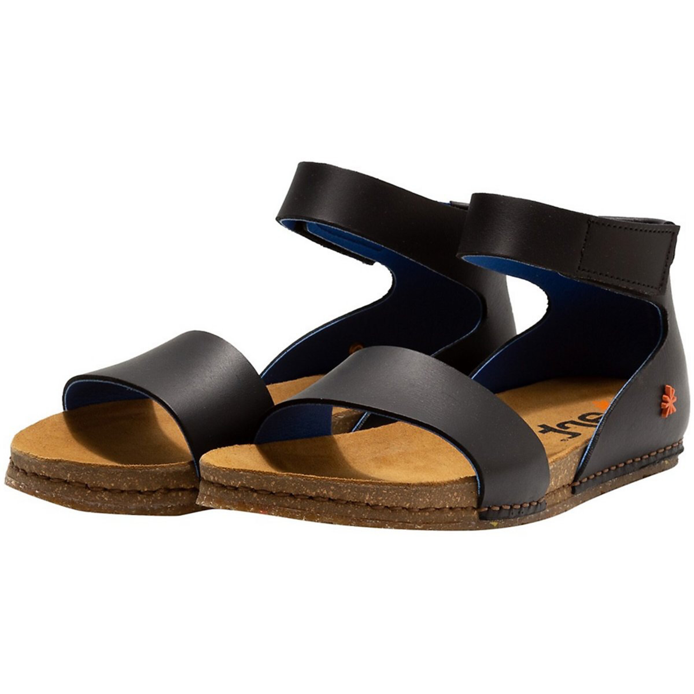 ART - Sandália 'Creta' em castanho