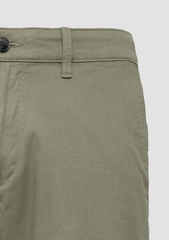 Coupe slim Pantalon chino s.Oliver en vert