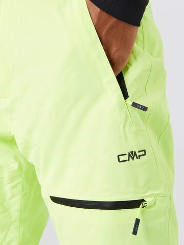 Regular Pantalon outdoor CMP en jaune