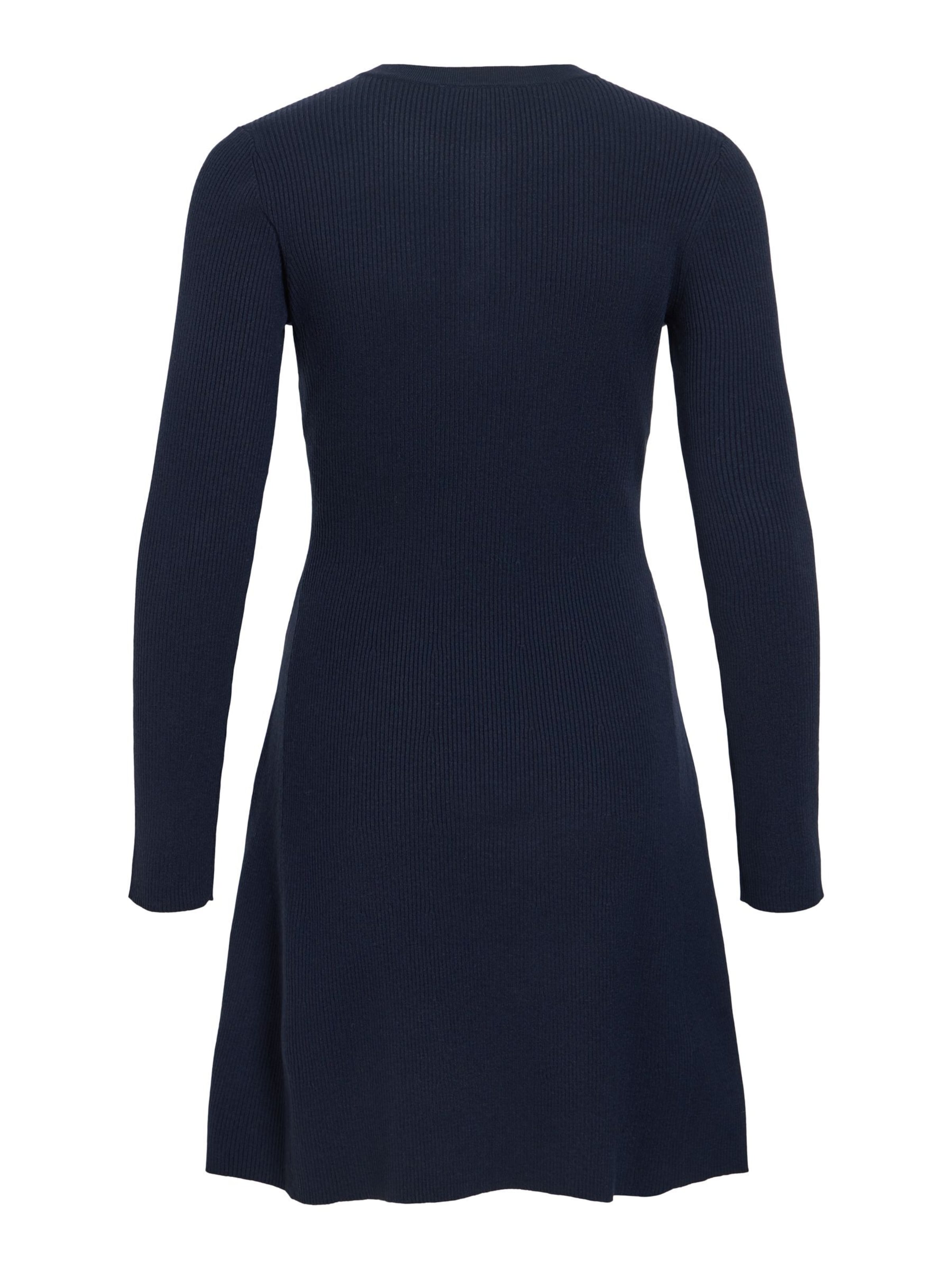 VILA - Vestido de punto 'VIKERRY' en azul