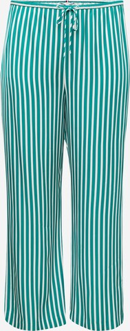 regular Pantaloni di Tommy Hilfiger Curve in verde: frontale