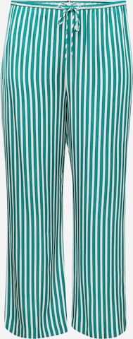 Regular Pantalon Tommy Hilfiger Curve en vert : devant