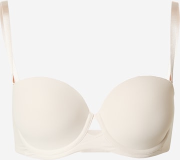 TRIUMPH Bustier Melltartó 'Pure' - bézs: elől