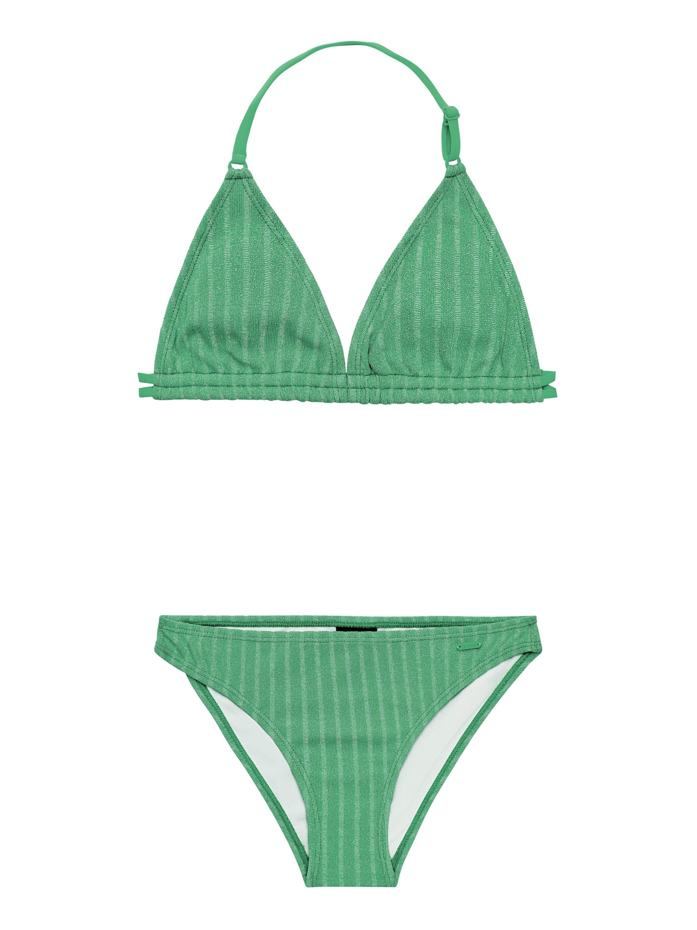 PROTEST Triangel Bikini 'PRTTolove JR' in Groen: voorkant