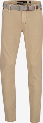 INDICODE JEANS Regular Chino Pants 'Spence' in Beige: front
