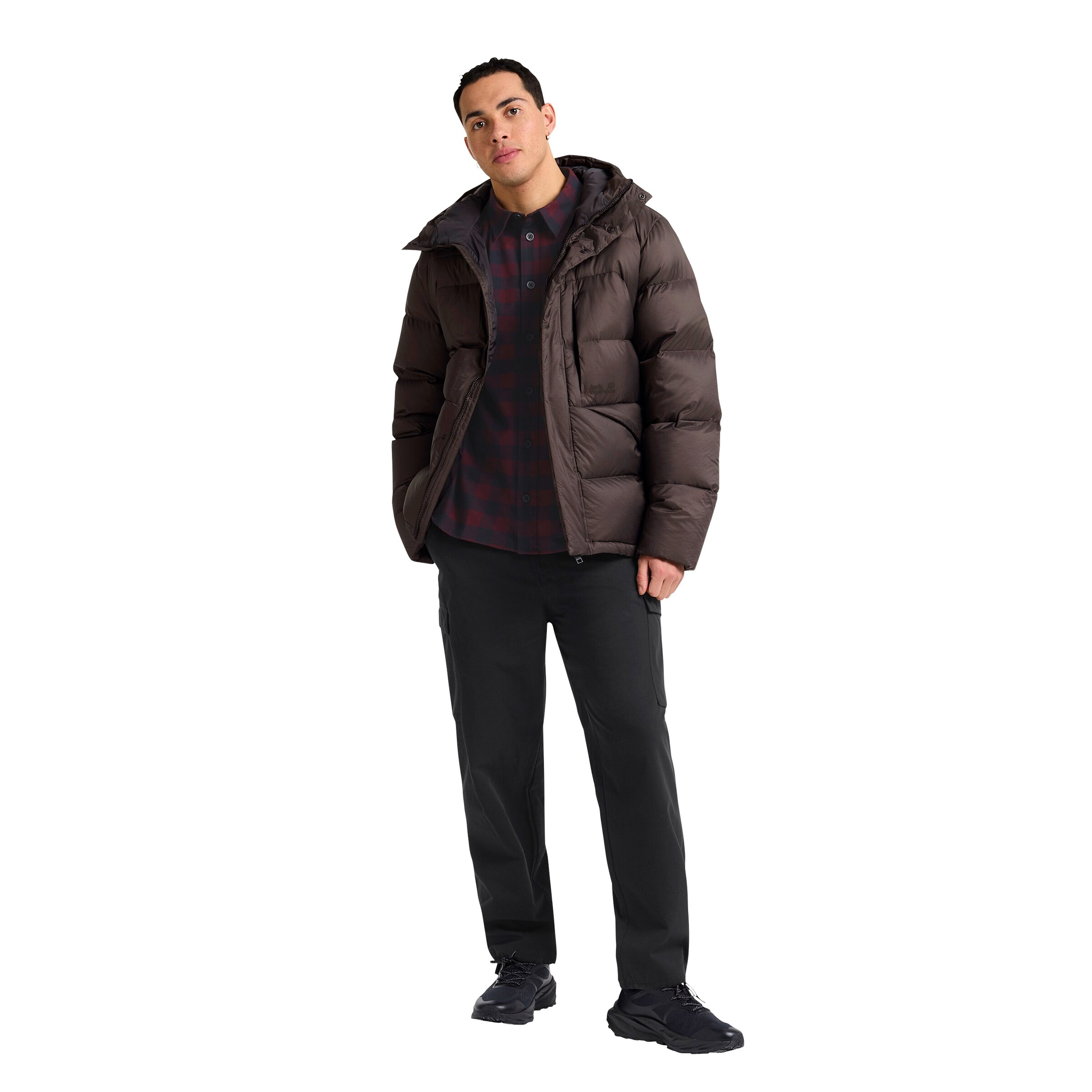 JACK WOLFSKIN Outdoor jacket in Brown