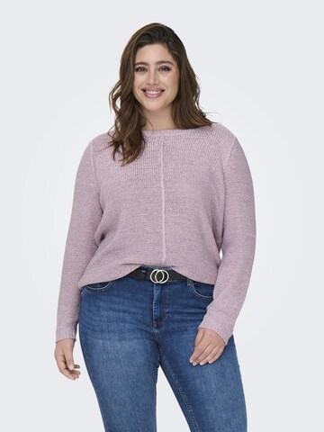 Pull-over 'NEW FOXY' ONLY Carmakoma en violet : devant