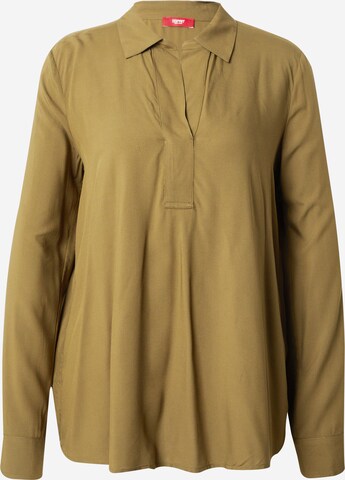 ESPRIT Blouse in Groen: voorkant