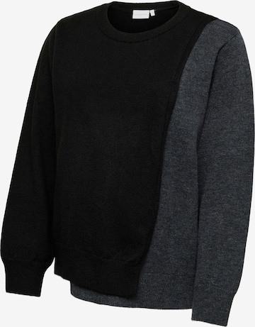 MAMALICIOUS - Jersey 'MLNEWANNE IRIS' en negro: frente