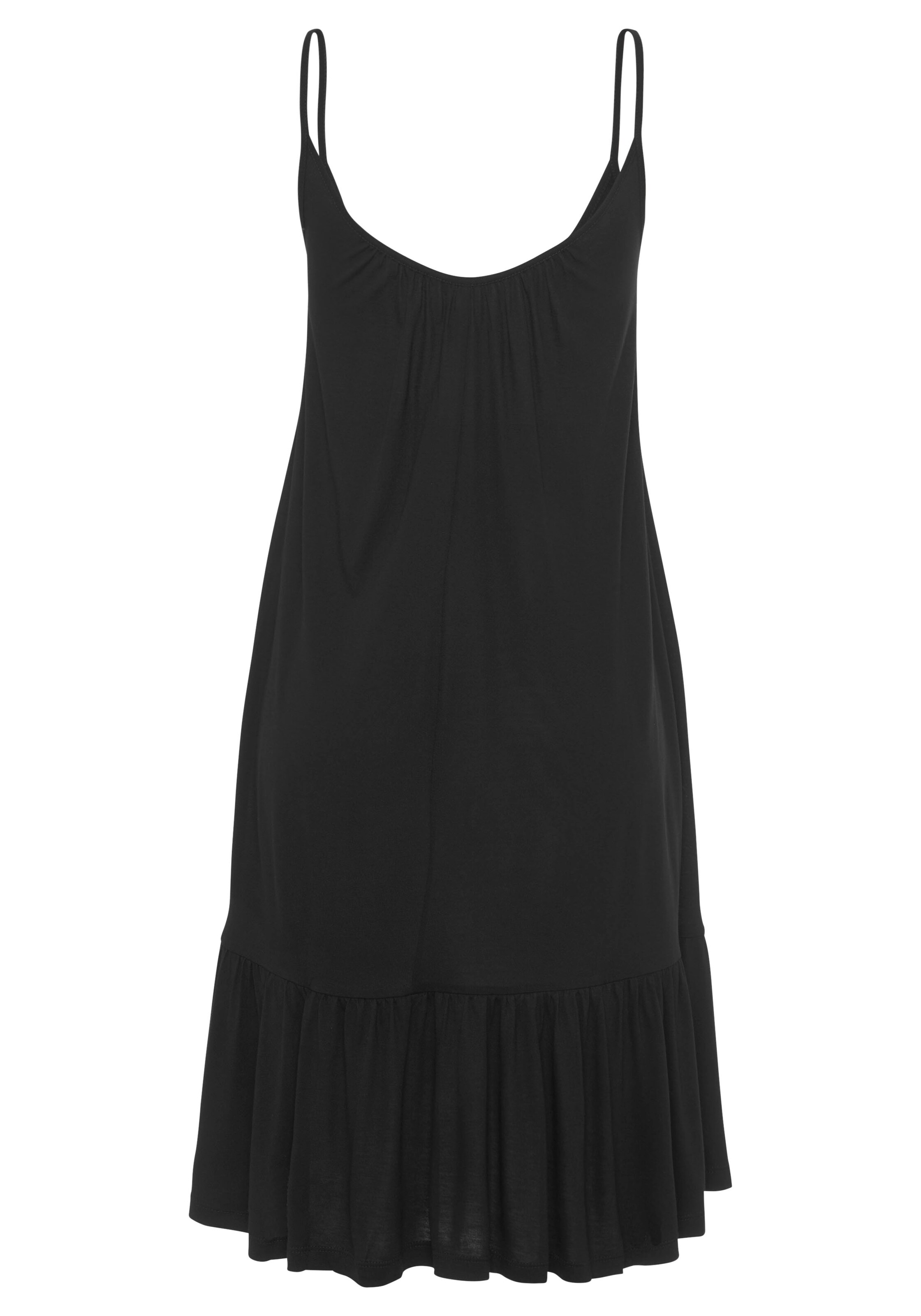 VIVANCE Šaty 'Coralista' – černá: zadní strana