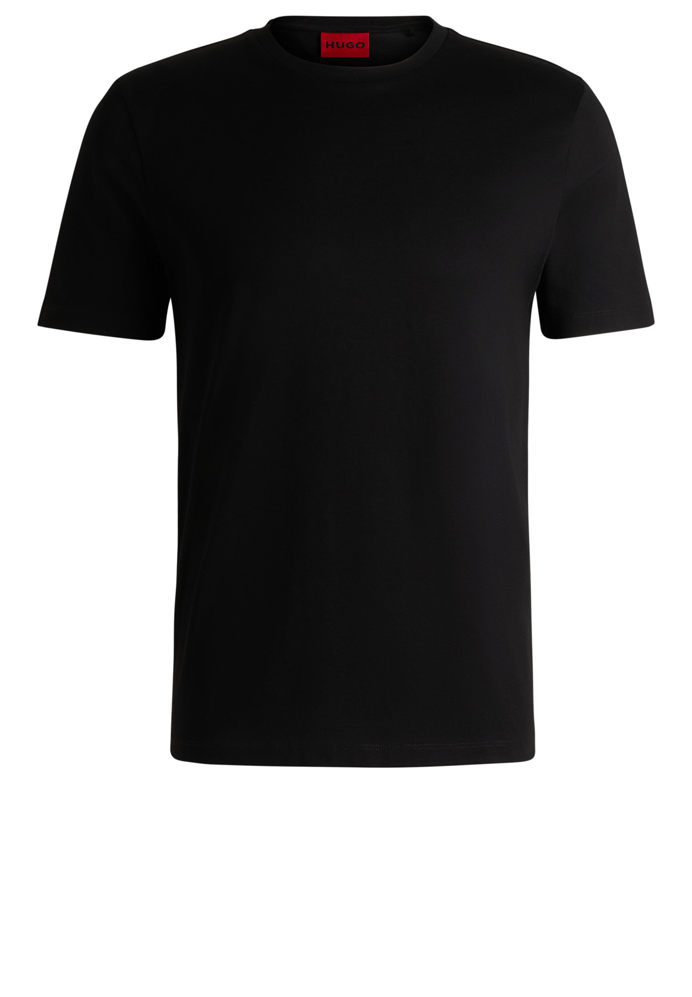 HUGO T-Shirt 'Dimerstee' in Schwarz: Vorderseite