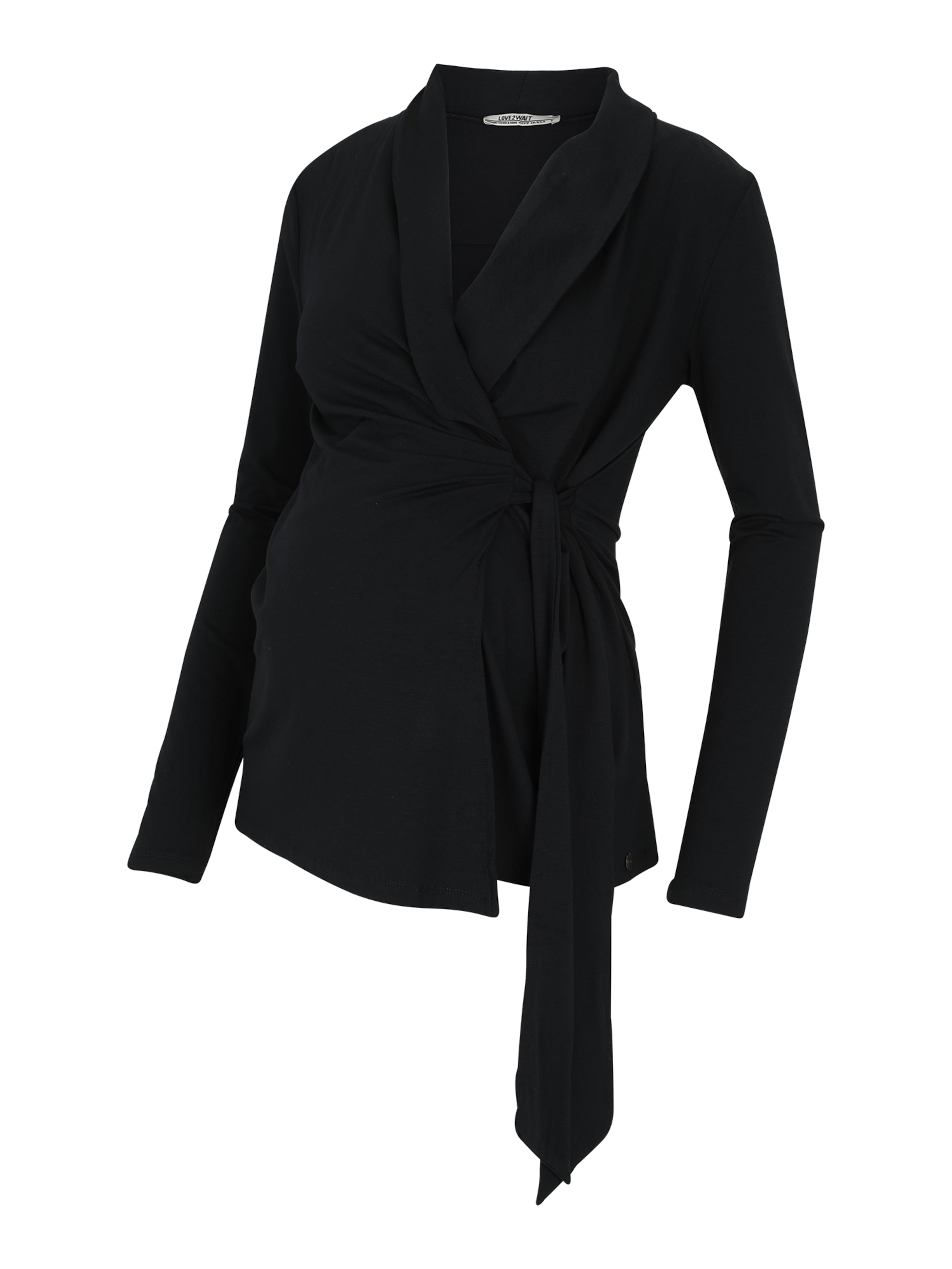 LOVE2WAIT Блуза в синьо: отпред