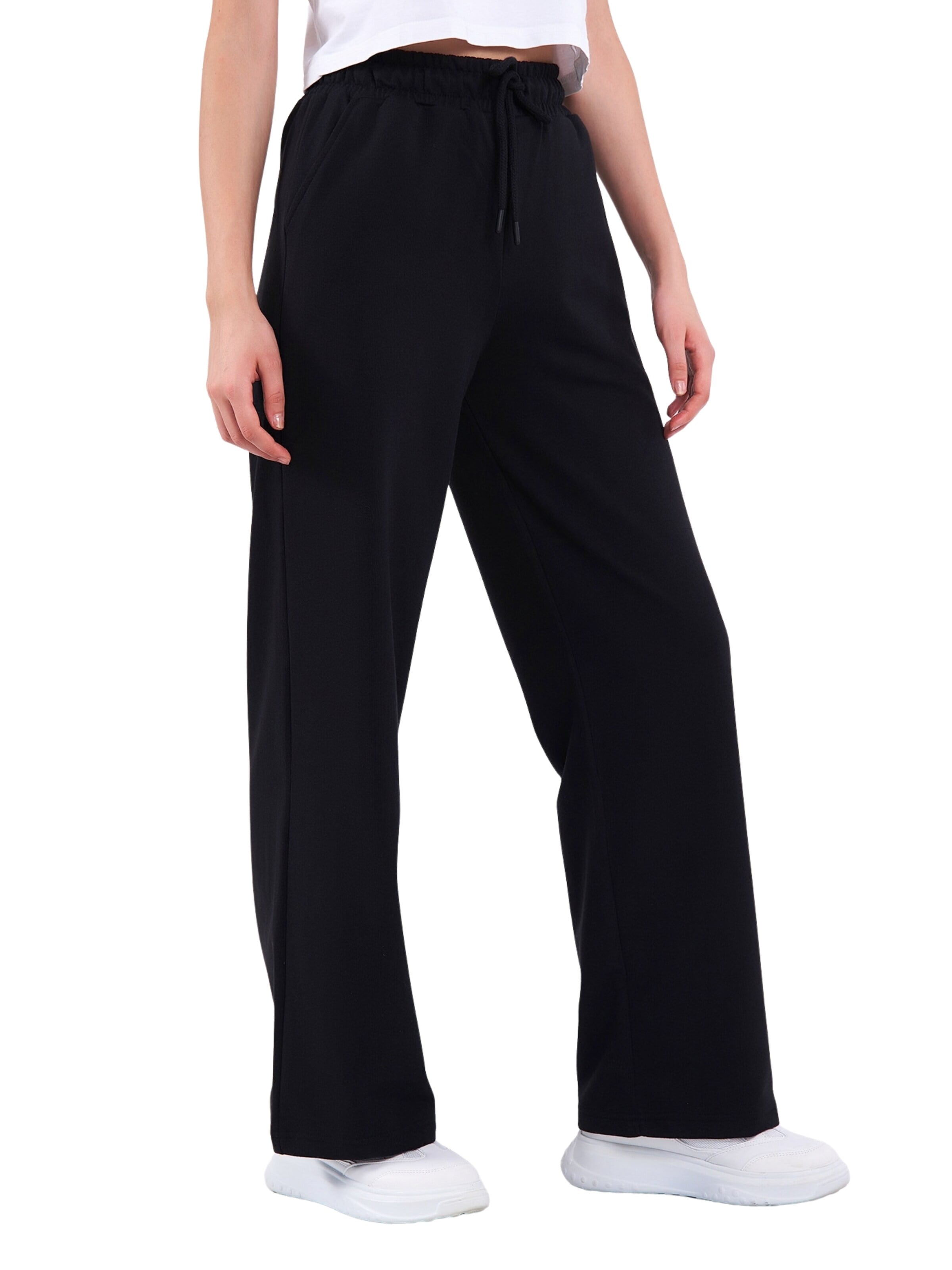comeor Regular Workout Pants 'Jogginghose Damen' in Black