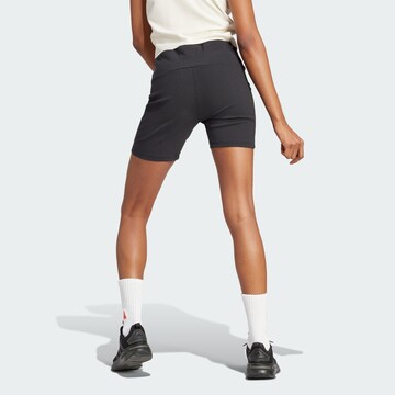 ADIDAS SPORTSWEAR Skinny Παντελόνι φόρμας σε μαύρο
